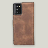 Magic Samsung Galaxy Note 20 Ultra Deri Ayrılabilir Cüzdanlı Kılıf
