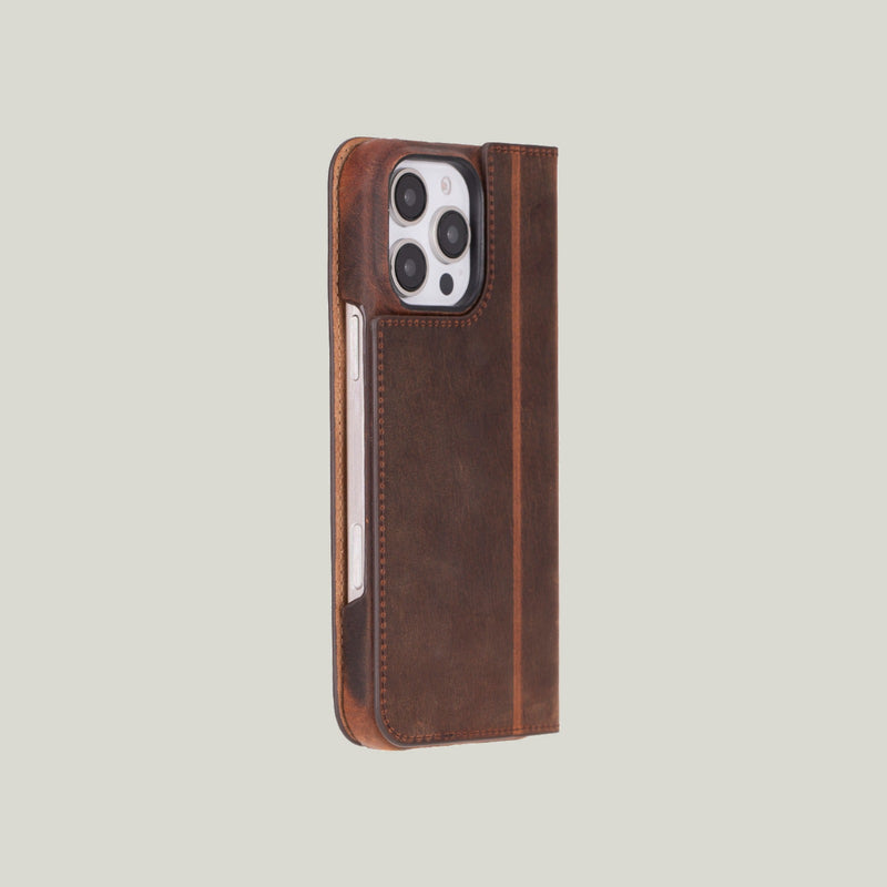 Sonat Deri Folio Kılıf — iPhone 16 Pro Max