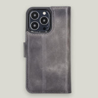 Duo Deri Cüzdan Kılıf — iPhone 13 Pro