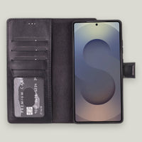 Magic Samsung Galaxy S25 Ultra Ayrılabilir Deri Cüzdanlı Kılıf