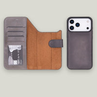 Duo Deri Cüzdan Kılıf — iPhone 17 Pro