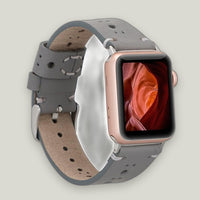 BA8 Deri Apple Watch Kordonu — hakiki deri