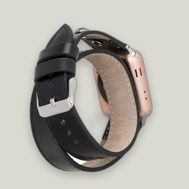 Solitare Deri Apple Watch Kordonu