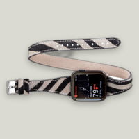 Slim Deri Apple Watch Kordonu — detay 2
