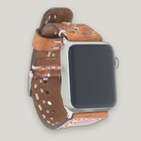 Aqua Deri Apple Watch Kordonu — hakiki deri