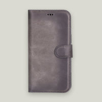 Duo Deri Cüzdan Kılıf — iPhone 16 Plus