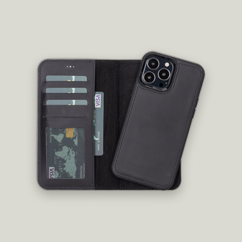 Liluri Deri Cüzdan Kılıf — iPhone 13 Pro
