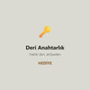 Deri Anahtarlık — Hediye