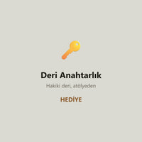 Deri Anahtarlık — Hediye