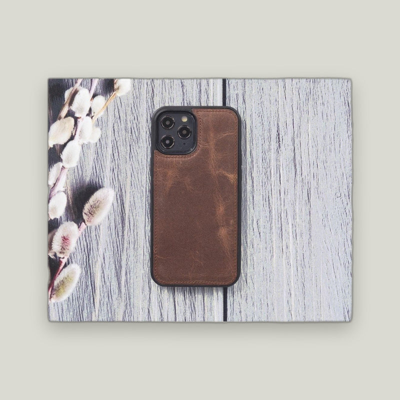 Kartlıklı Deri Kılıf — iPhone 12 Pro