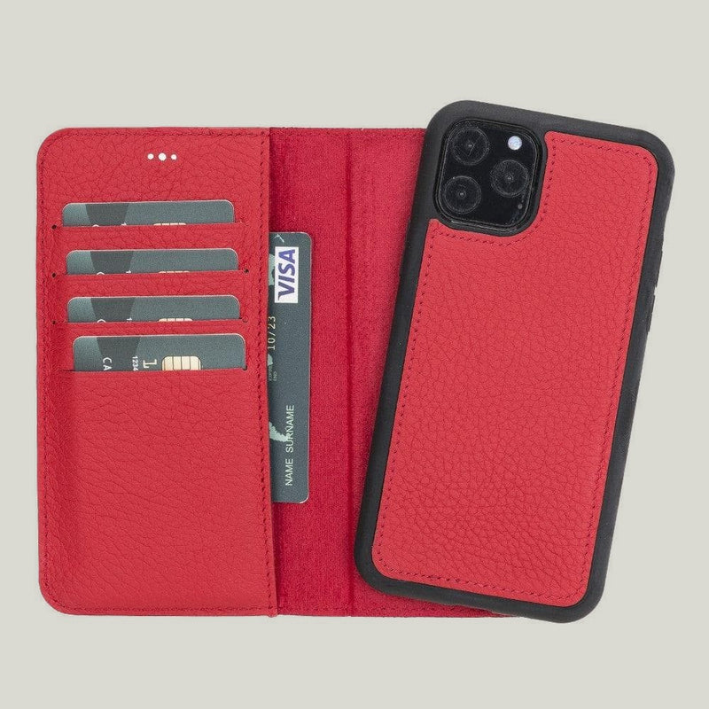 Duo Deri Cüzdan Kılıf — iPhone 11 Pro