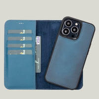 Duo Deri Cüzdan Kılıf — iPhone 13 Pro