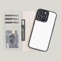 Duo Deri Cüzdan Kılıf — iPhone 13 Pro — detay 7