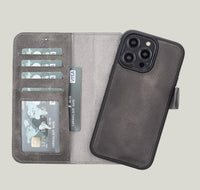 Duo Deri Cüzdan Kılıf — iPhone 14 Pro — detay 6