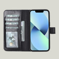 Duo Deri Cüzdan Kılıf — iPhone 14 Pro — detay 8