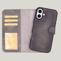 Duo Deri Cüzdan Kılıf — iPhone 16 — detay 5