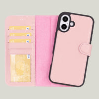 Duo Deri Cüzdan Kılıf — iPhone 16 Plus — detay 5