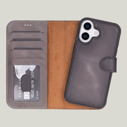 Duo Deri Cüzdan Kılıf — iPhone 17