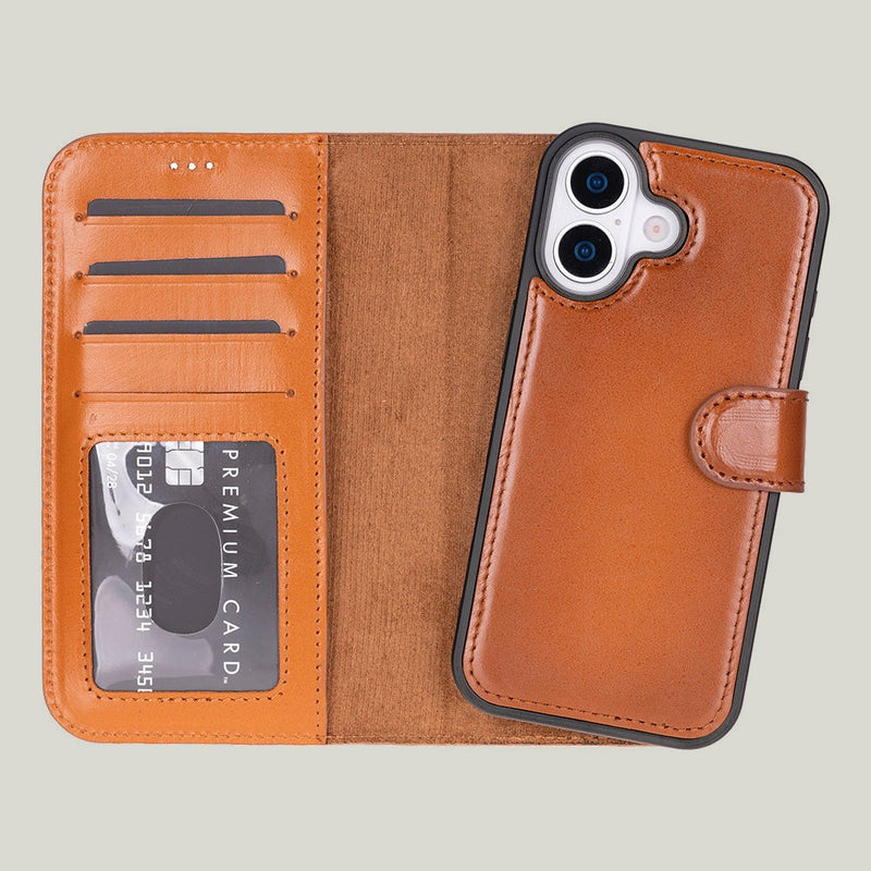 Duo Deri Cüzdan Kılıf — iPhone 17
