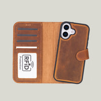 Duo Deri Cüzdan Kılıf — iPhone 17 — detay 4