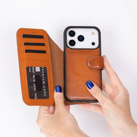 Duo Deri Cüzdan Kılıf — iPhone 17 Pro — detay 7