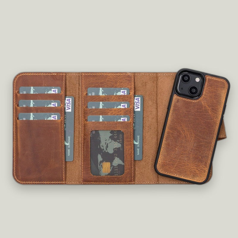 Vera Deri Cüzdan Kılıf — iPhone 13 Mini