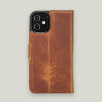 Liluri Deri Cüzdan Kılıf — iPhone 12 Mini