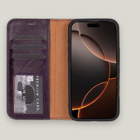 Magic Duo Deri Cüzdan Kılıf — iPhone 16 Pro Max