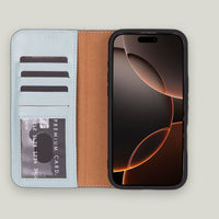 Magic Duo Deri Cüzdan Kılıf — iPhone 16 Pro Max