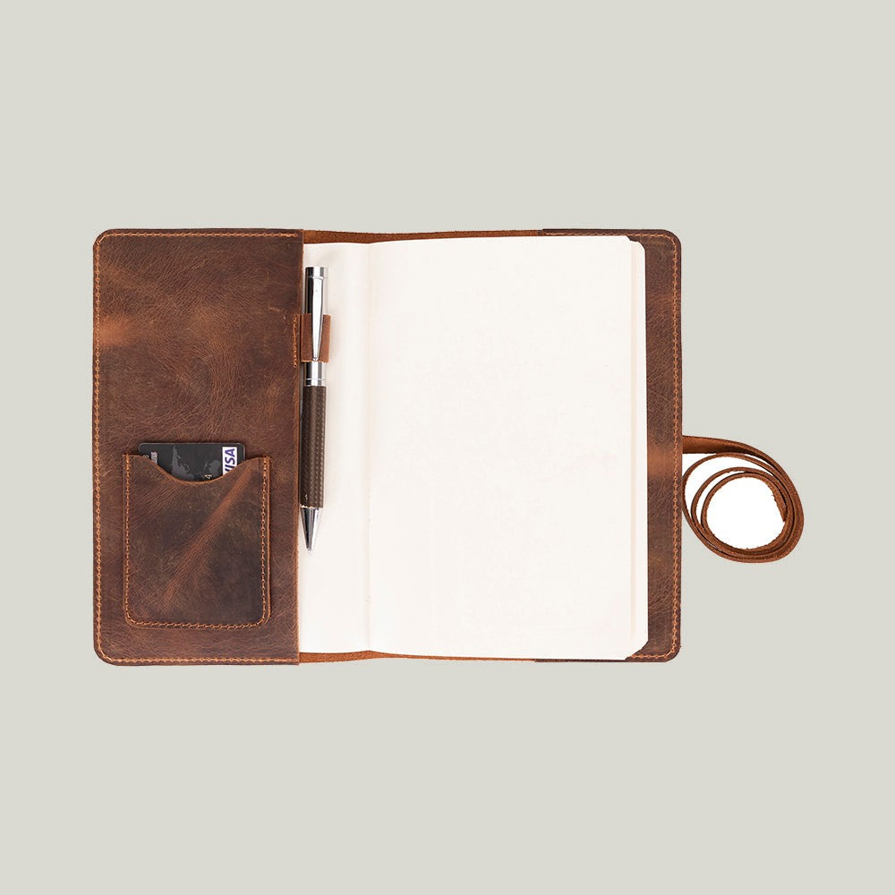 Eterna Deri Defter Kılıfı