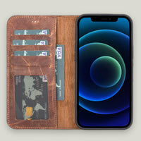 Magic Duo Deri Cüzdan Kılıf — iPhone 13 Pro Max II