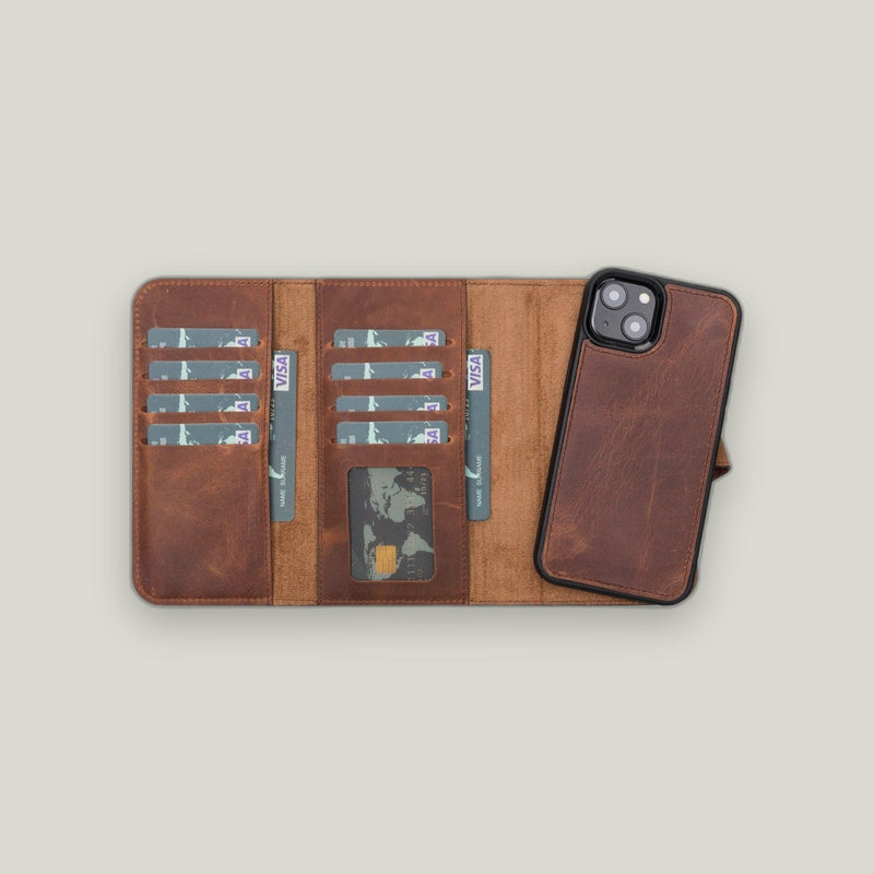 Vera Deri Cüzdan Kılıf — iPhone 13 Mini