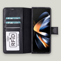 Wallet ID Samsung Galaxy Z Fold5 Deri Folio Kılıf