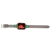 Flower Deri Apple Watch Kordonu — detay 5