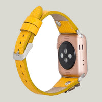 Flower Deri Apple Watch Kordonu II — detay 1