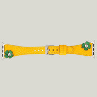 Flower Deri Apple Watch Kordonu II — detay 2