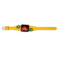 Flower Deri Apple Watch Kordonu II — detay 4