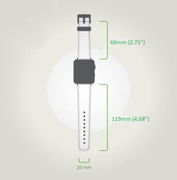 Flower Deri Apple Watch Kordonu II — detay 5