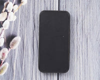 Kartlıklı Deri Kılıf — iPhone 12 Pro — detay 9