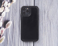 Kartlıklı Deri Kılıf — iPhone 12 Pro — detay 1