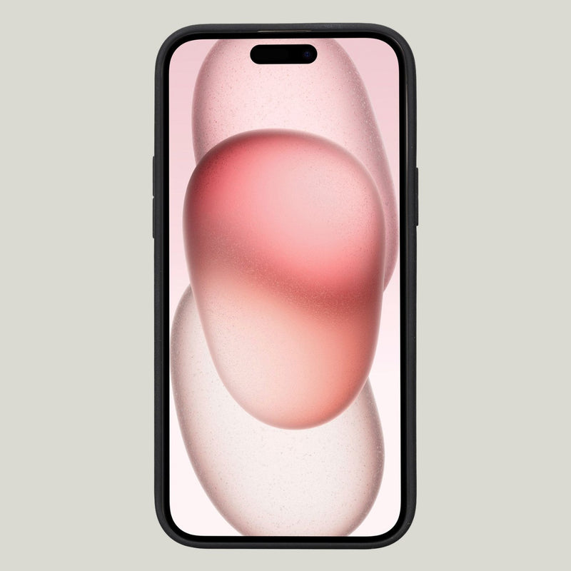 Kartlıklı Deri Kılıf — iPhone 15 Plus