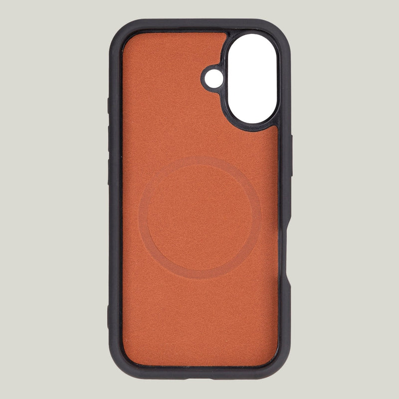Kartlıklı Deri Kılıf — iPhone 16 Plus
