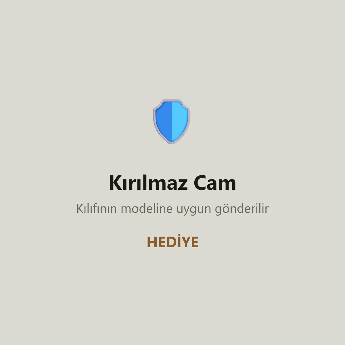 iPhone Kırılmaz Cam — Kılıf Hediyesi