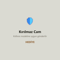 iPhone Kırılmaz Cam — Kılıf Hediyesi