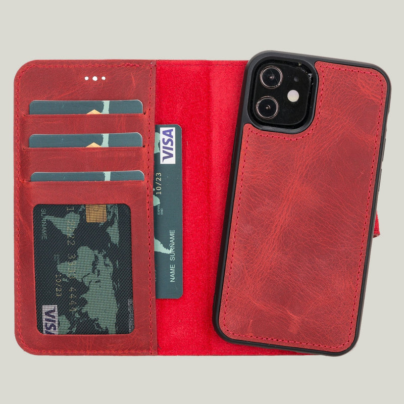 Liluri Deri Cüzdan Kılıf — iPhone 12 Mini