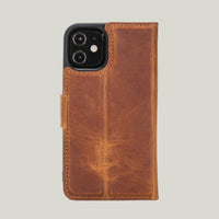 Liluri Deri Cüzdan Kılıf — iPhone 12 Mini — detay 5