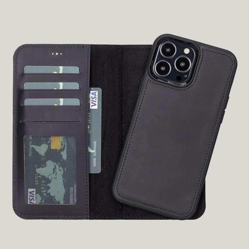 Liluri Deri Cüzdan Kılıf — iPhone 13 Pro