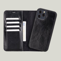 Magic Duo Deri Cüzdan Kılıf — iPhone 12 Pro Max — detay 6