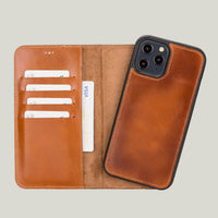 Magic Duo Deri Cüzdan Kılıf — iPhone 12 Pro Max — detay 7
