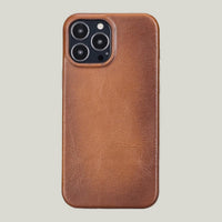 Rock Deri Kılıf — iPhone 14 Plus — hakiki deri